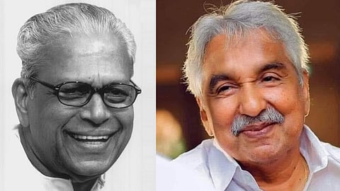 V S Achuthandan  and Oommen Chandy