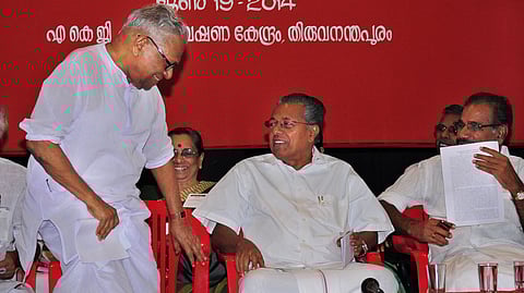 VS Achuthanandan, Pinarayi Vijayan, CPM