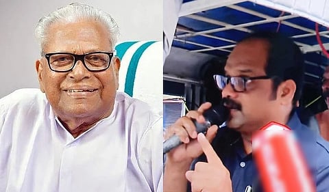 VS Achuthanandan,SajeerKhan,CPM