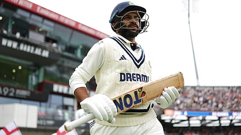 Shardul Thakur comes out to bat