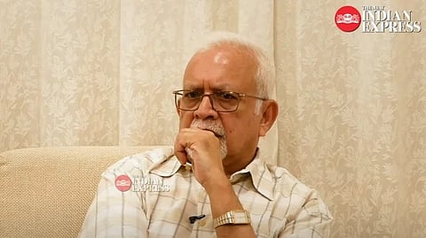 Retired Indian diplomat M K Bhadrakumar