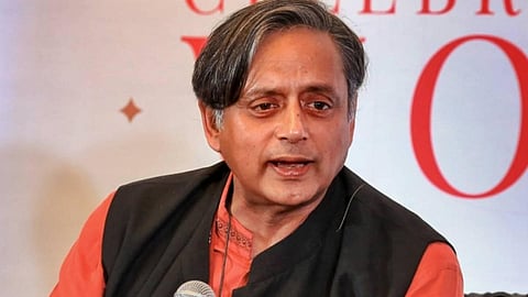 Shashi Tharoor says: 'If they do this, we should also impose a 50% tariff on American exports.