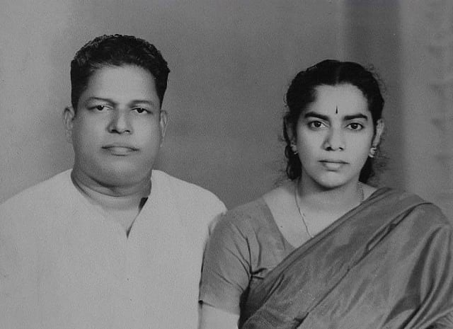 Image of family photo of VS Achuthanandan
