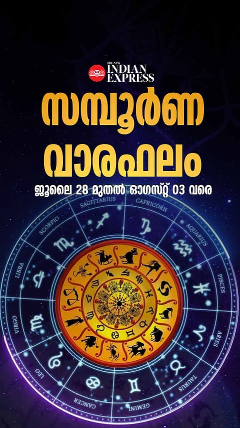 വാരഫലം: ജൂലൈ 21 മുതല്‍ 27 വരെ Weekly Horoscope