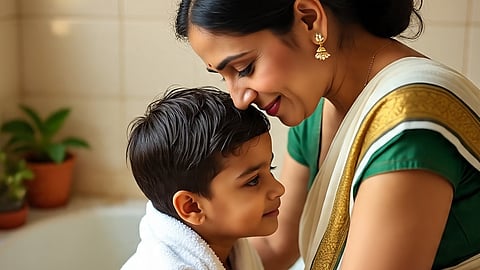 mother and child
