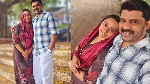 Kalabhavan Navas and Rahna Navas