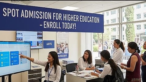 spot admission, Higher education 