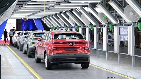 VinFast rolls out first EV car 