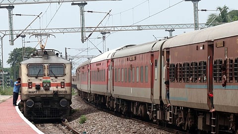 North Indian model robbery on train