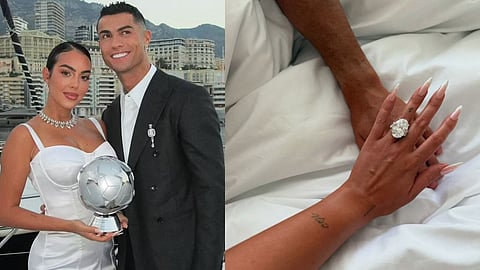 Cristiano Ronaldo and his long-term partner Georgina Rodriguez are engaged