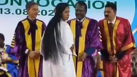 Student Wife Refuses To Receive PhD Degree From Tamil Nadu Governor