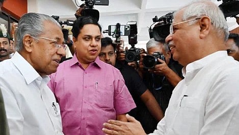 Chief Minister Pinarayi Vijayan and Governor Rajendra Arlekar