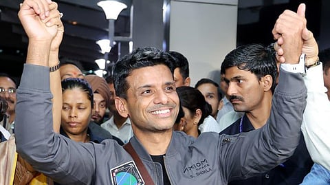 Shubhanshu Shukla the first Indian to visit the space station, has arrived in India.
