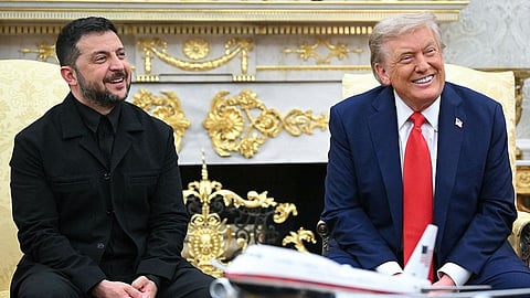 Trump- Zelensky meeting 