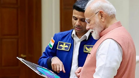 Lot of interest about Gaganyaan world over: Shubhanshu Shukla tells PM Modi