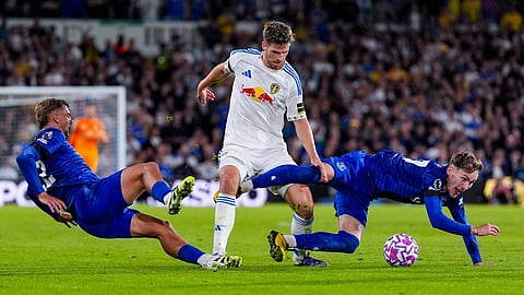 From the Leeds United Everton match