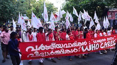 SFI Victory in MG University college union election
