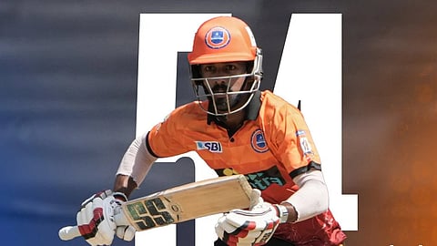 Rohan Kunnummal's batting