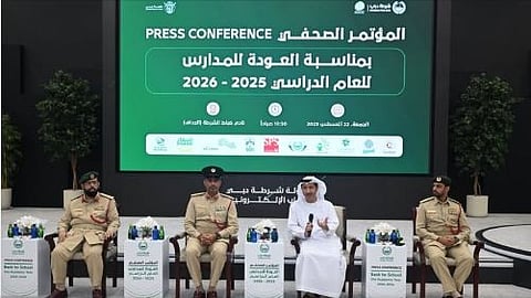 Back-to-School, Safety Initiative, Dubai police 
