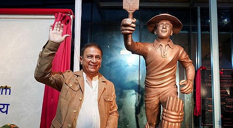 Sunil Gavaskar Honoured With Statue At MCA Museum