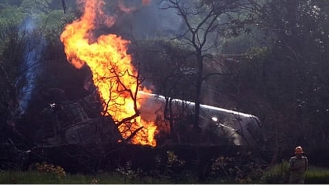 LPG Tanker Explosion