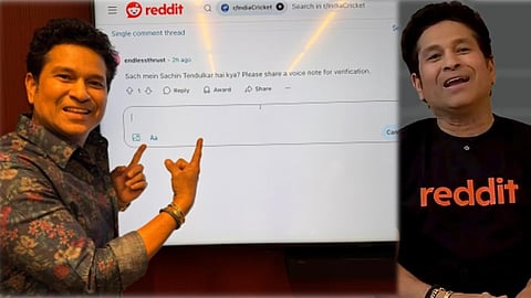 Sachin Tendulkar Reddit AMA
