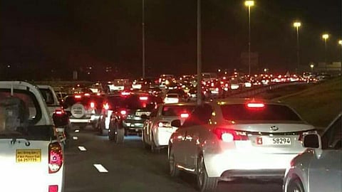 UAE Traffic fine 