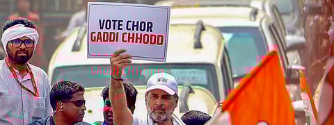 Rahul Gandhi vote adhikar yatra