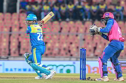 Trivandrum Royals set 223-run target against Thrissur Titans in KCL