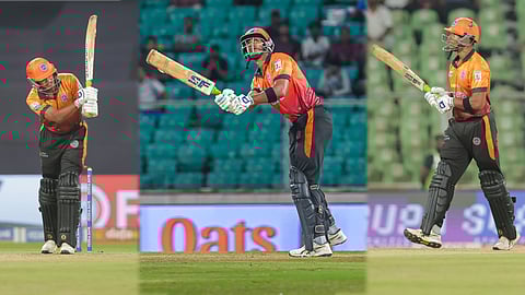 Krishna Devan Batting