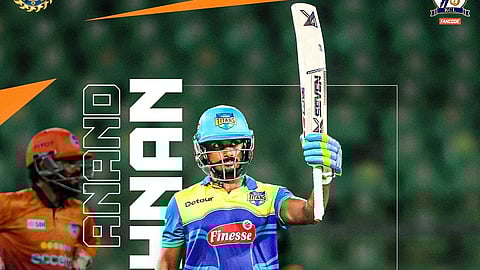 Anand Krishnan batting