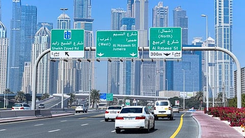 Dubai traffic law