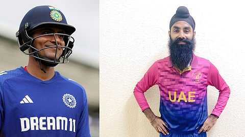 Shubman Gill and Simranjeet Singh 