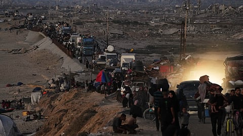 Israel ‘burning the ground’ in Gaza City assault, thousands flee