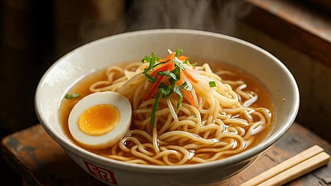 Instant Noodles in a bowl