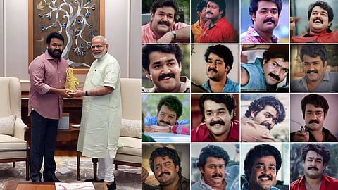 narendra modi congratulates mohanlal