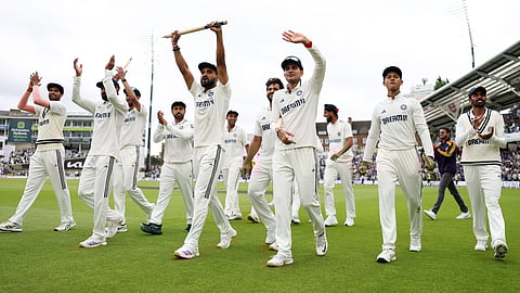 After the Indian team won the fifth Test against England