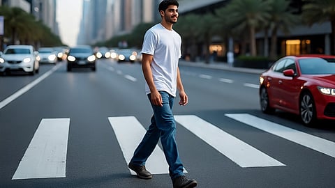 jaywalking  UAE