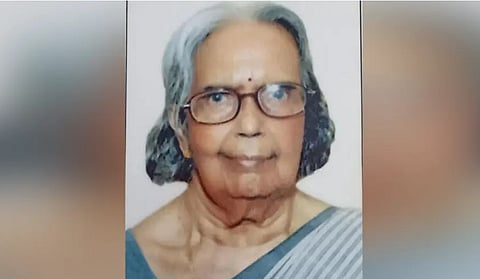 Dr. Malathy Damodaran, passed away
