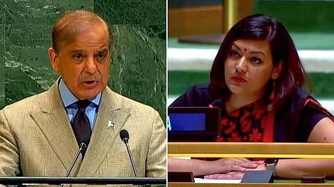 Absurd theatrics, glorifying terrorism: India slams Pak PM over his UN speech