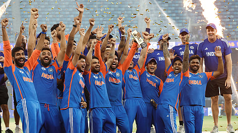 indian team asia cup trophy