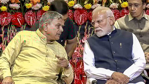 Prime Minister Narendra Modi hails RSS 