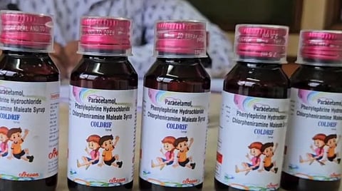 The Tamil Nadu government has banned the sale of cough syrup 'Coldrif'