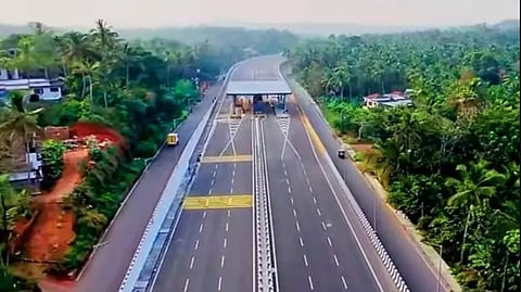 Malappuram`s new National Highway service roads are  two-way