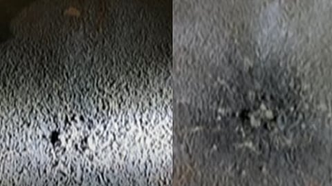 Explosion in the middle of the road in Kannur