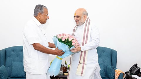 Pinarayi Vijayan, Amit Shah