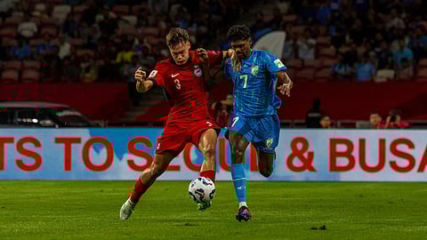 India vs Singapore in AFC Asian Cup qualifier