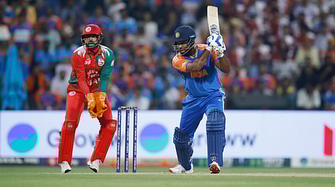 Sanju Samson batting