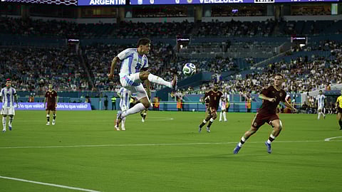 Argentina vs Venezuela match