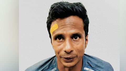 Robbery case accused police station